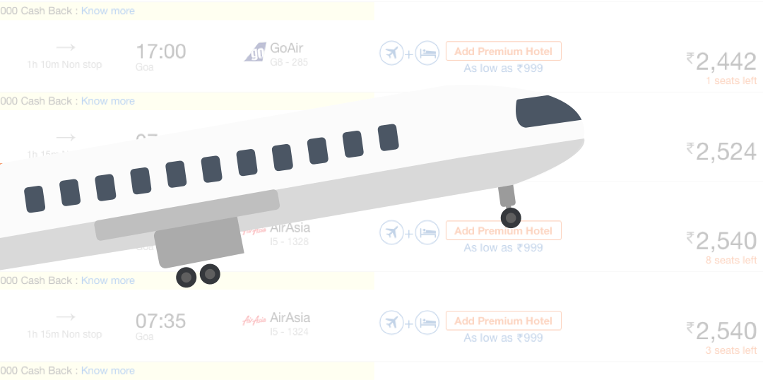 Scrape and Compare Flight fares Daily from Various Travel Websites