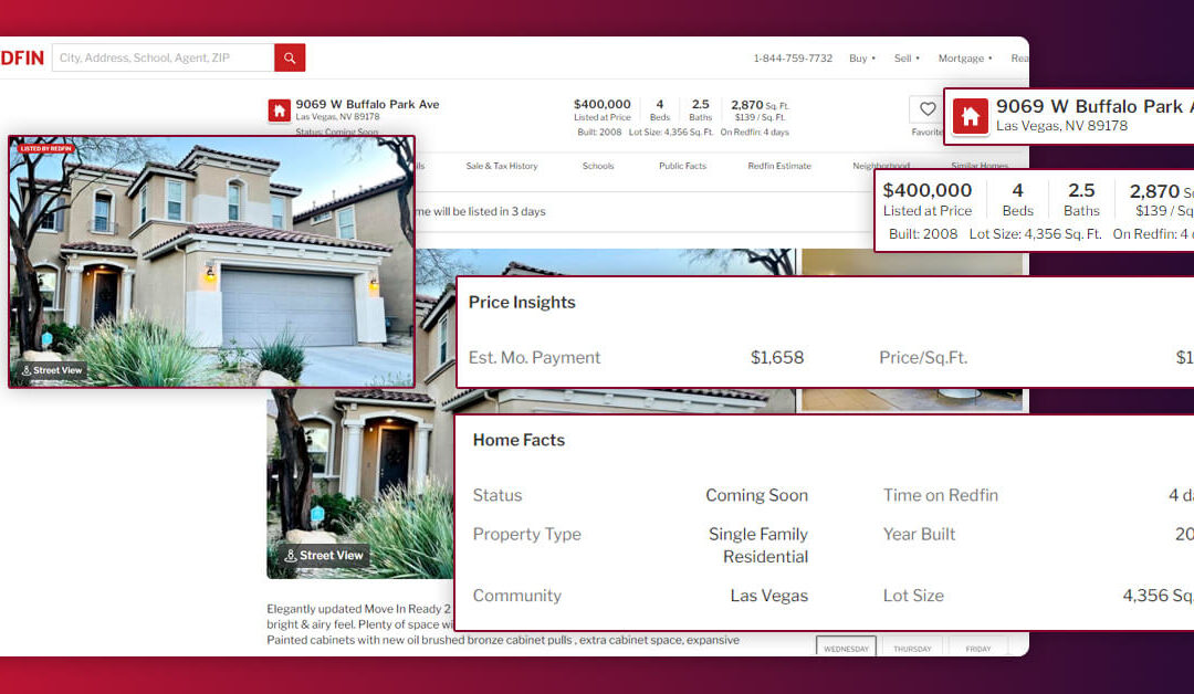 Extract Real Estate Data Daily from Redfin