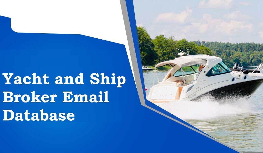 Scrape Yacht and Ship Broker Email List